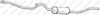 FORD 5019339 End Silencer